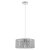 Lampa wisząca chromowana szklana 30cm 5008/1 z serii ASTER - Lampy Elem